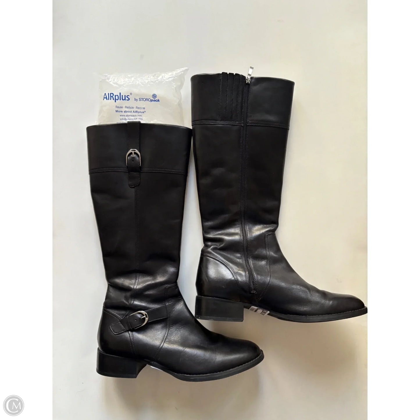 Boots Knee Heels By Ariat In Black, Size: 11