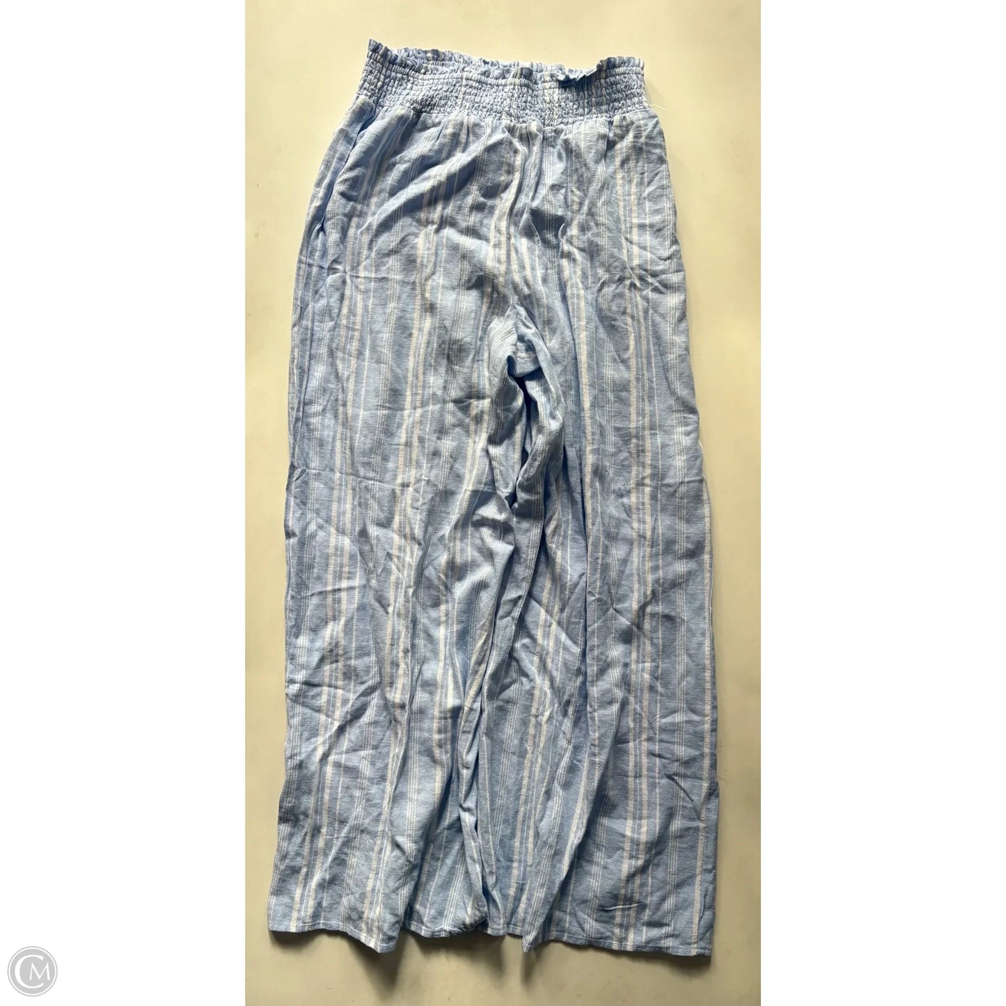 Pants Linen By Ellen Tracy In Striped Pattern, Size: 8