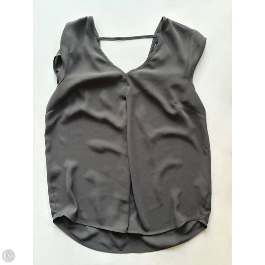 Blouse Sleeveless By Halogen In Grey, Size: S