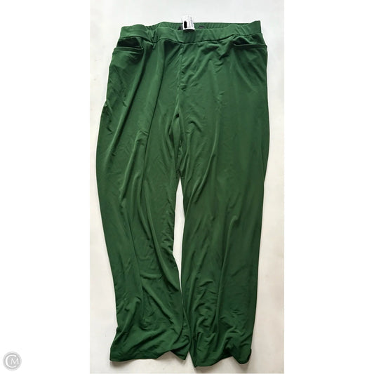 Pants Lounge By Susan Graver In Green, Size: 16