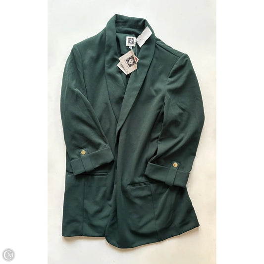 Blazer By Anne Klein In Green, Size: M