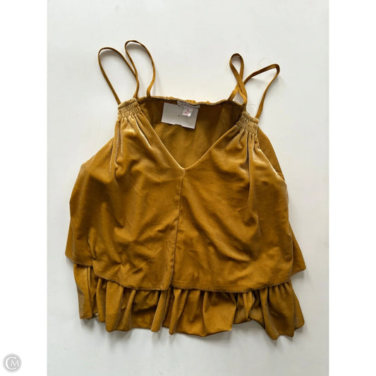 Tank Top By Xhilaration In Gold, Size: M