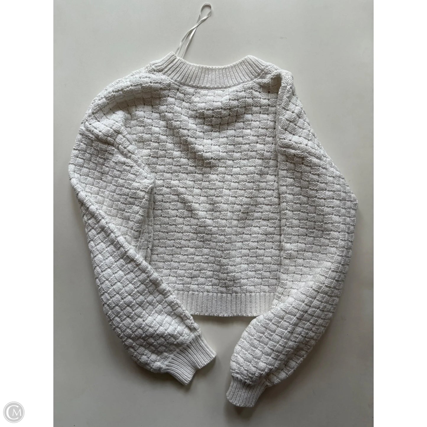 Sweater By Jessica Simpson In White, Size: M