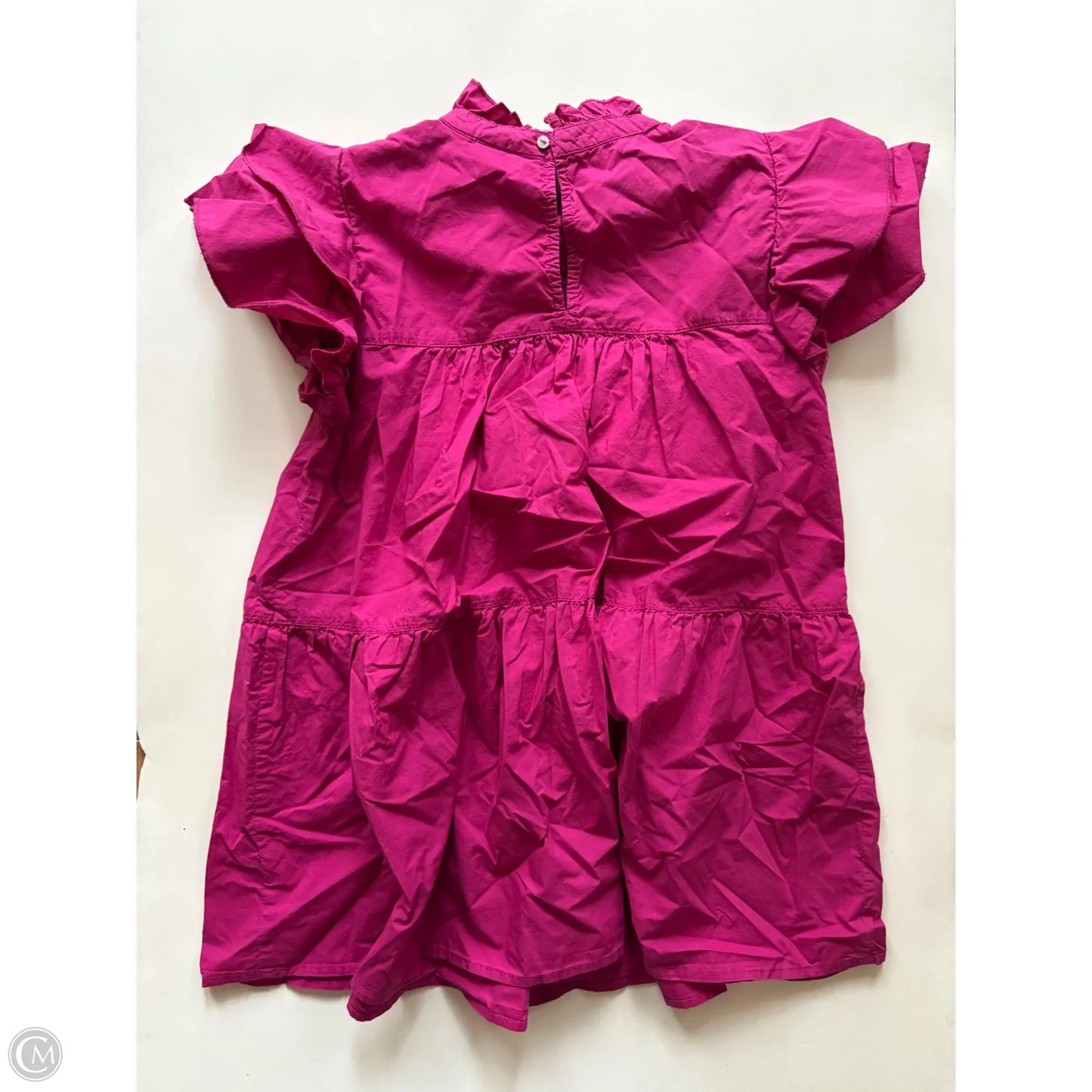 Top Short Sleeve By Maeve In Pink, Size: S