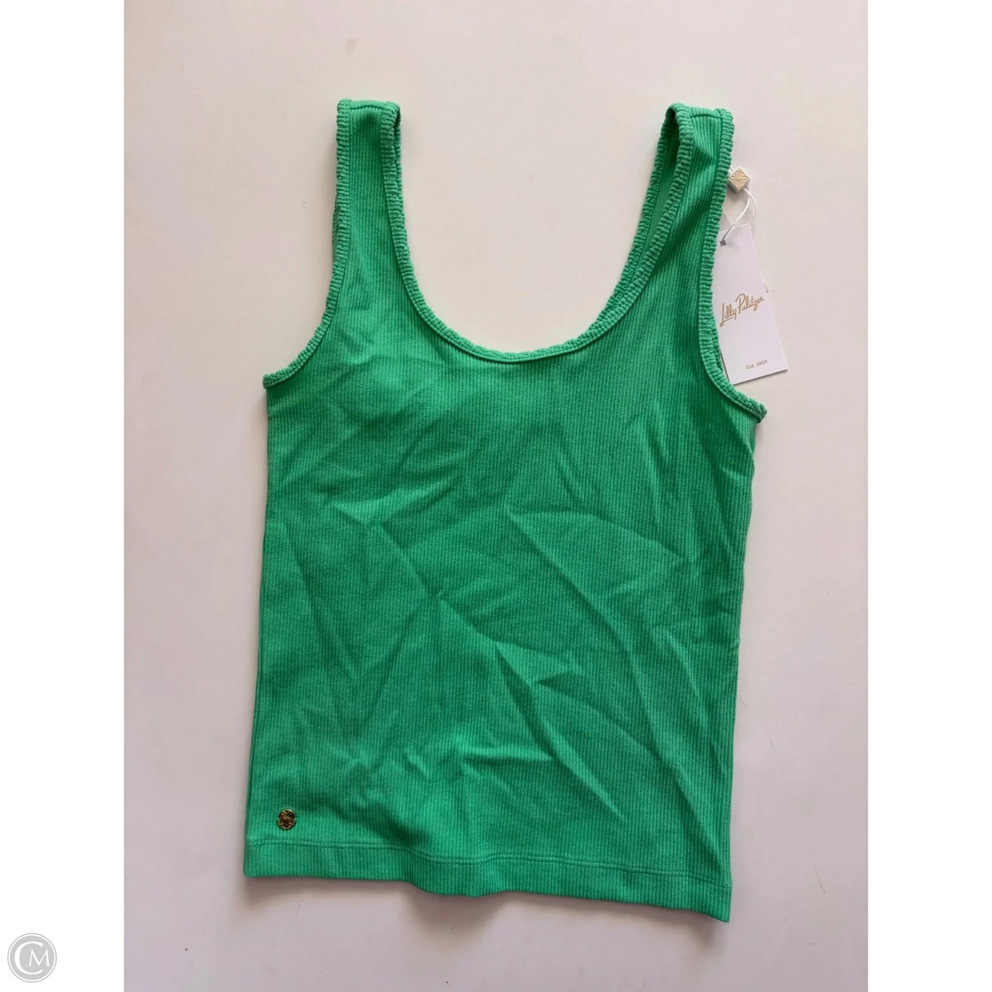 Tank Top Designer By Lilly Pulitzer In Green, Size: Xs