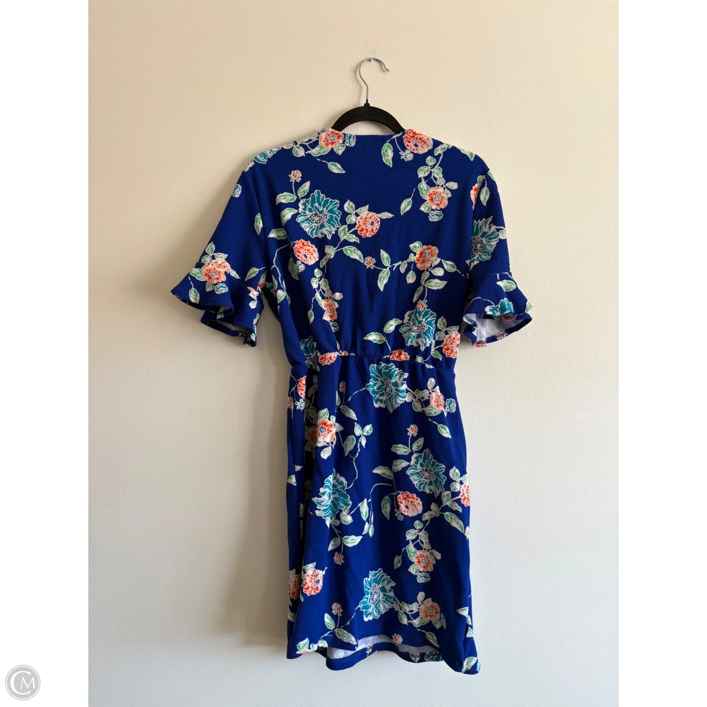 Dress Casual Midi By Pleione In Floral Print, Size: L