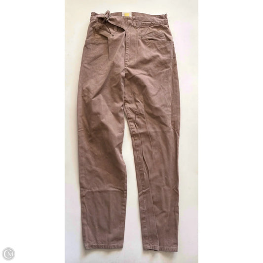 Jeans Straight By Noam In Tan, Size: 2