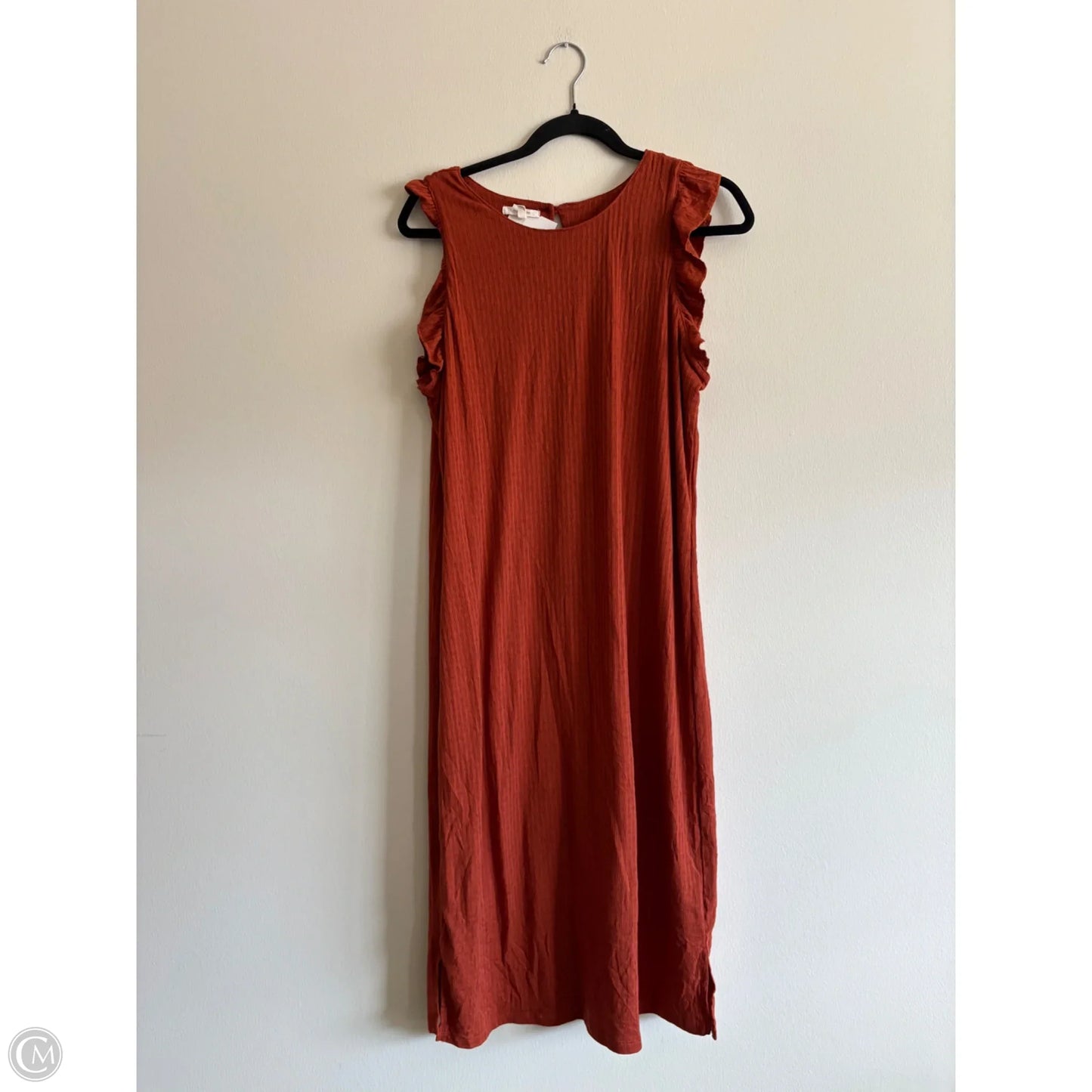 Dress Casual Maxi By Maurices In Orange, Size: Xl