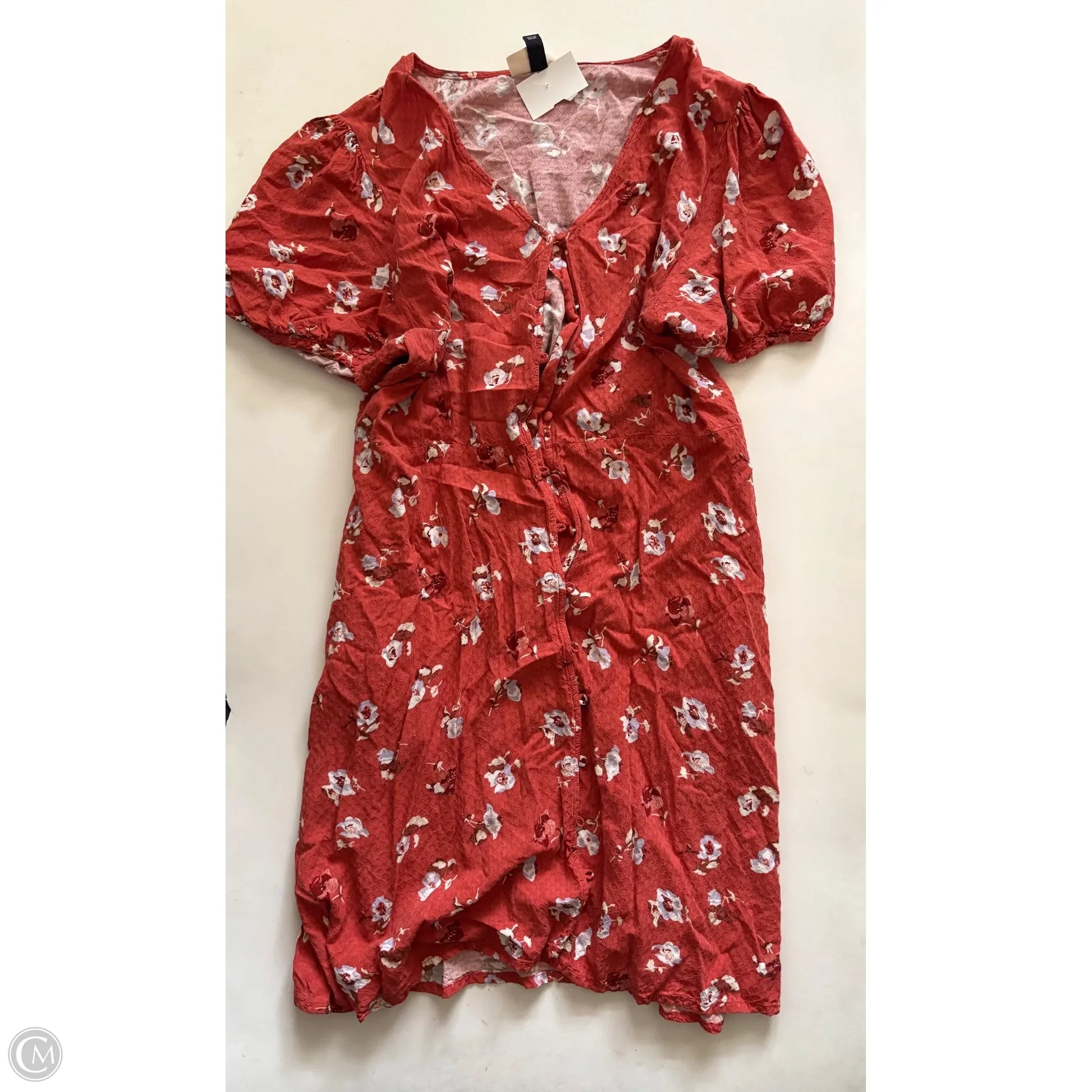 universal thread orange dress Womens Universal Thread Orange Long Sleeve Dress Medium NEW! NWT