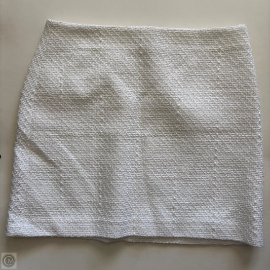 Skirt Mini & Short By Cece In White, Size: 14