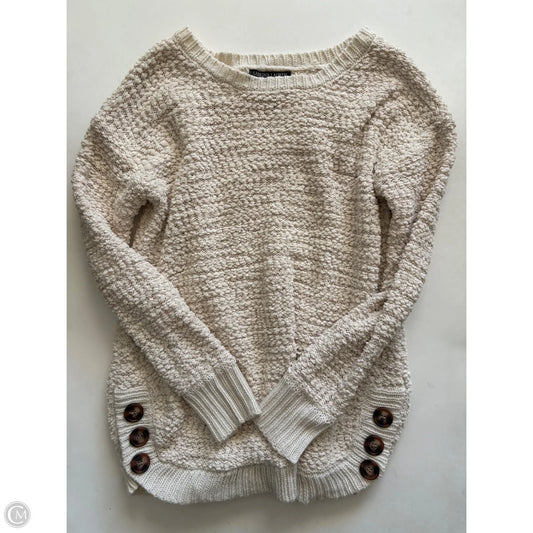 Sweater By Sabrina Lauren In Cream, Size: M