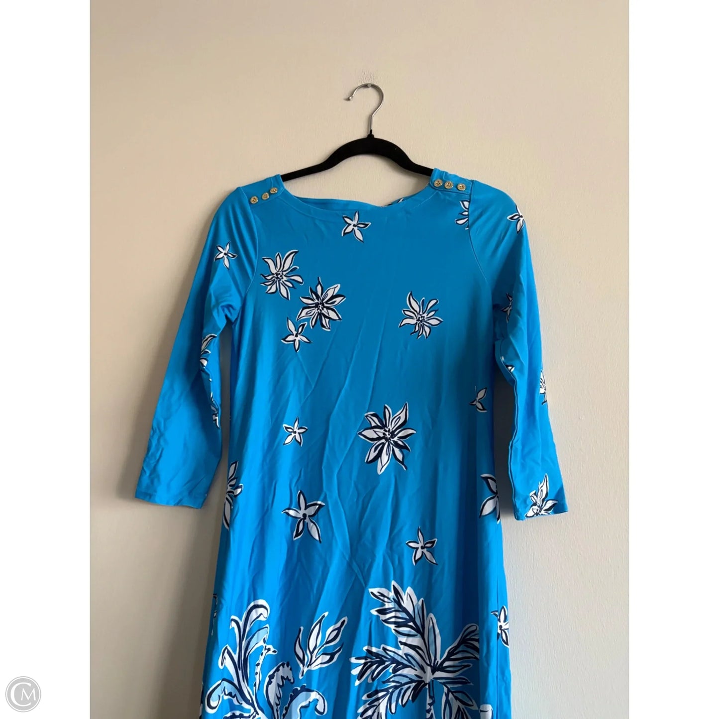 Dress Designer By Lilly Pulitzer In Blue, Size: S