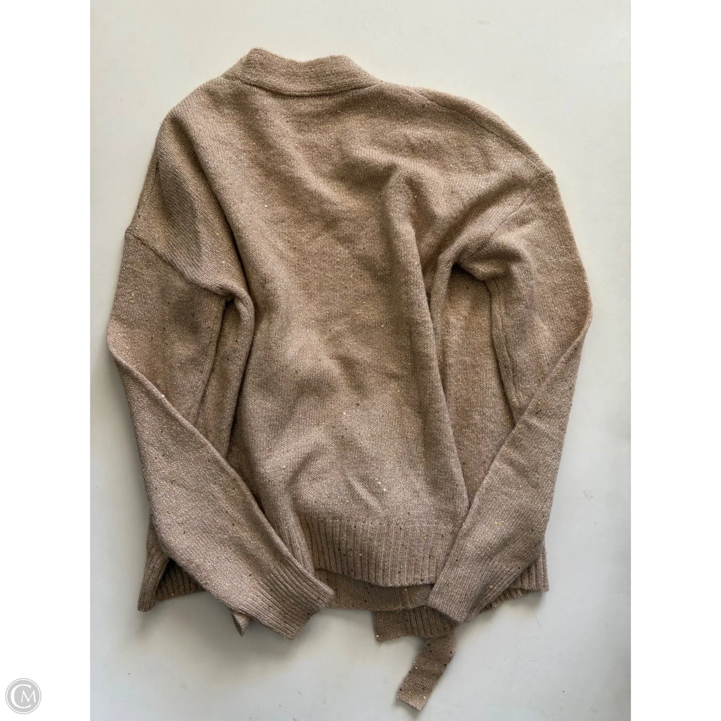 Sweater Designer By Lilly Pulitzer In Gold, Size: Xs