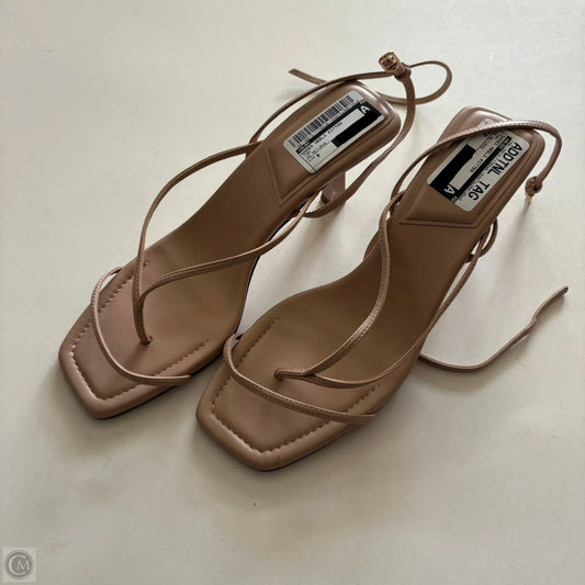 Shoes Heels Kitten By Aldo In Tan, Size: 9