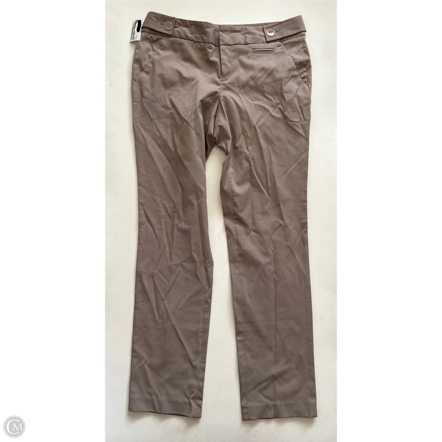 Pants Dress By Calvin Klein In Tan, Size: 10