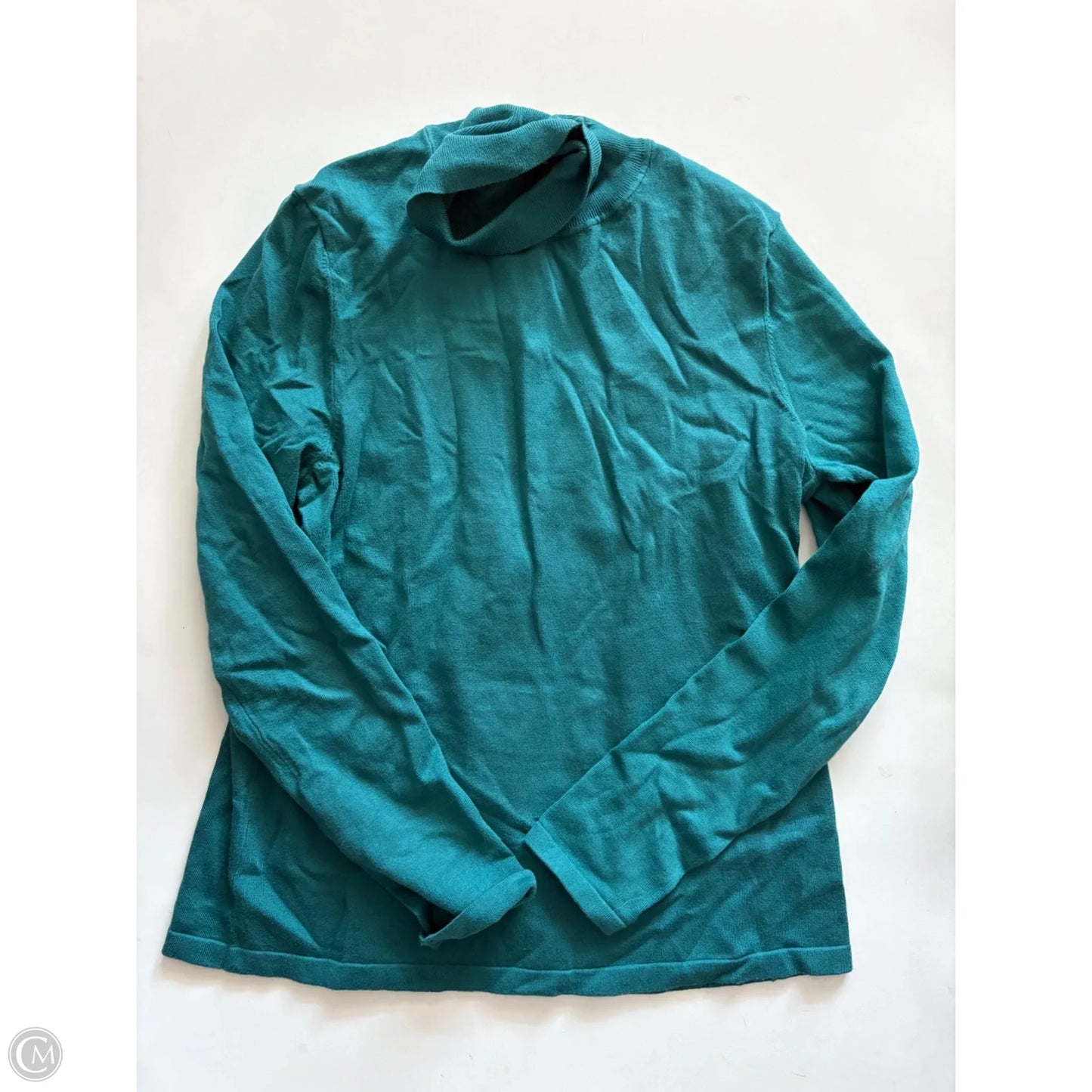 Sweater By Talbots In Green, Size: Xl