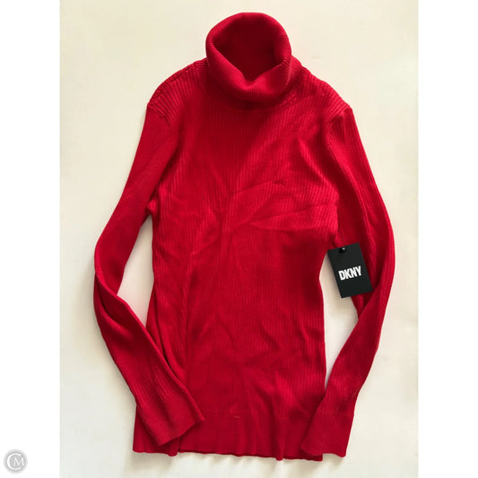 Sweater By Dkny In Red, Size: M