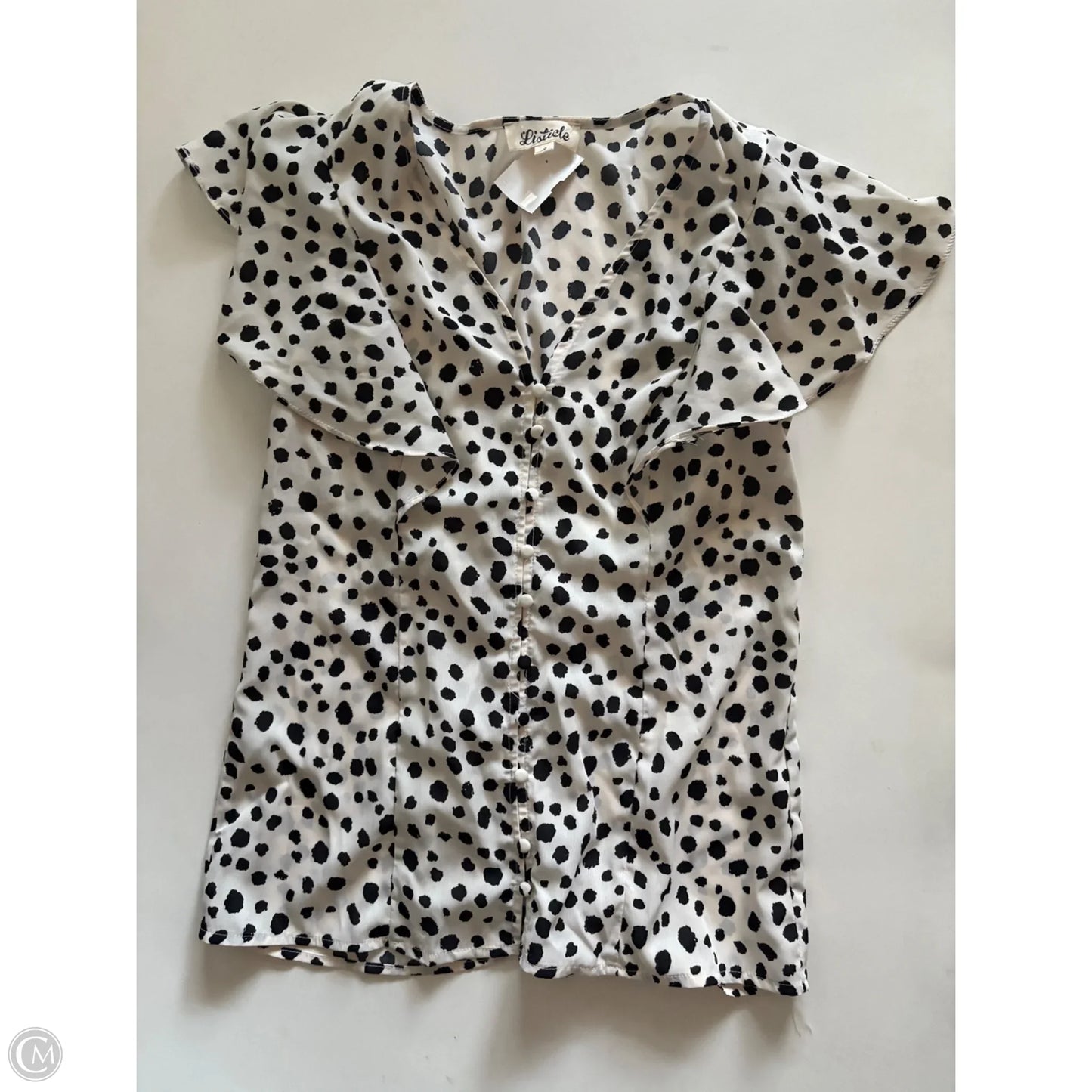 Blouse Sleeveless By lISTICLE In Animal Print, Size: S