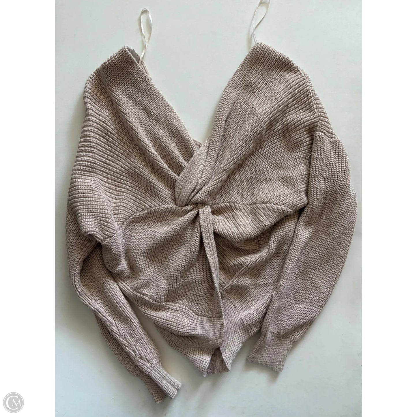 Sweater By Love Tree In Cream, Size: L