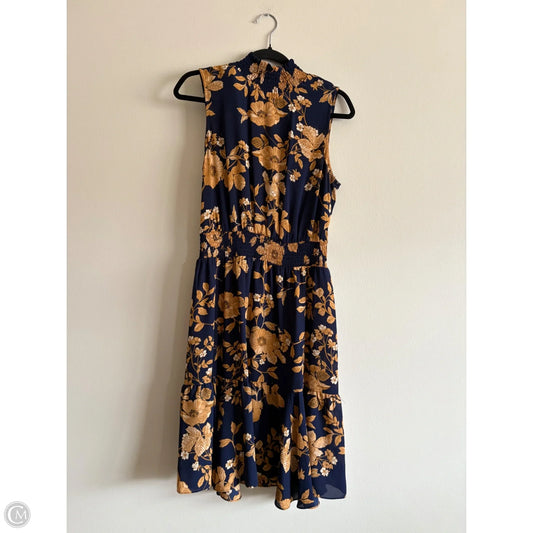 Dress Casual Midi By Nanette Lepore In Navy, Size: M