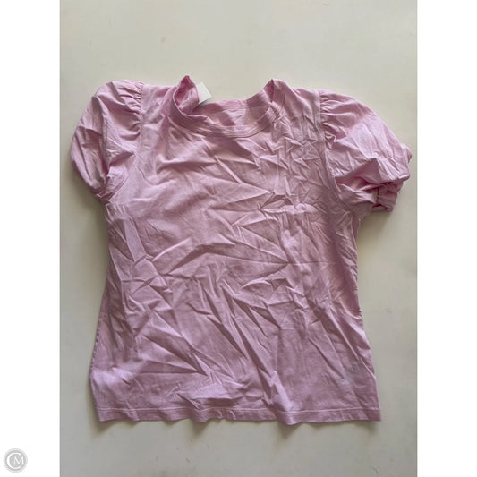 Top Short Sleeve By A New Day In Pink, Size: M