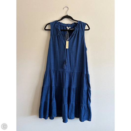 Dress Casual Maxi By Max Studio In Blue, Size: L
