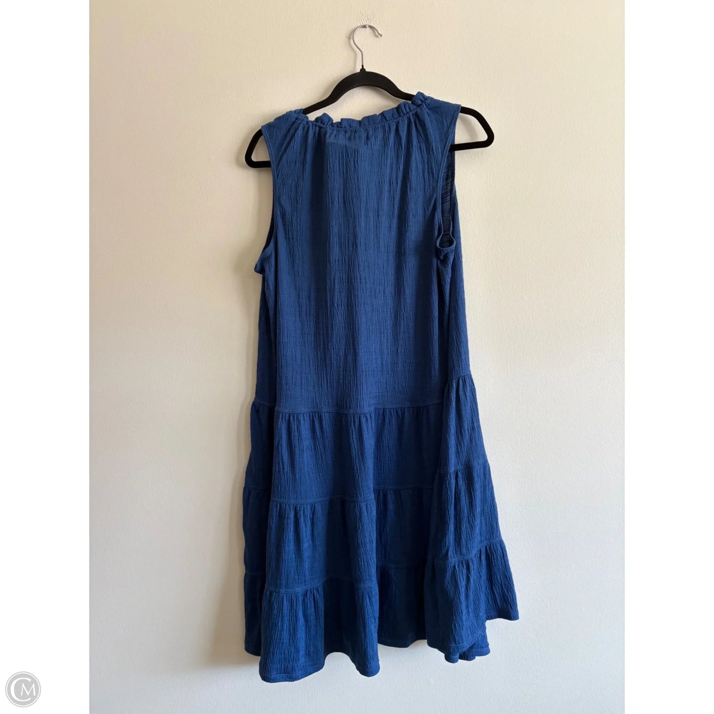 Dress Casual Maxi By Max Studio In Blue, Size: L