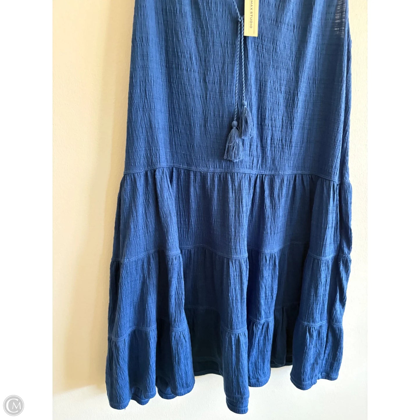 Dress Casual Maxi By Max Studio In Blue, Size: L