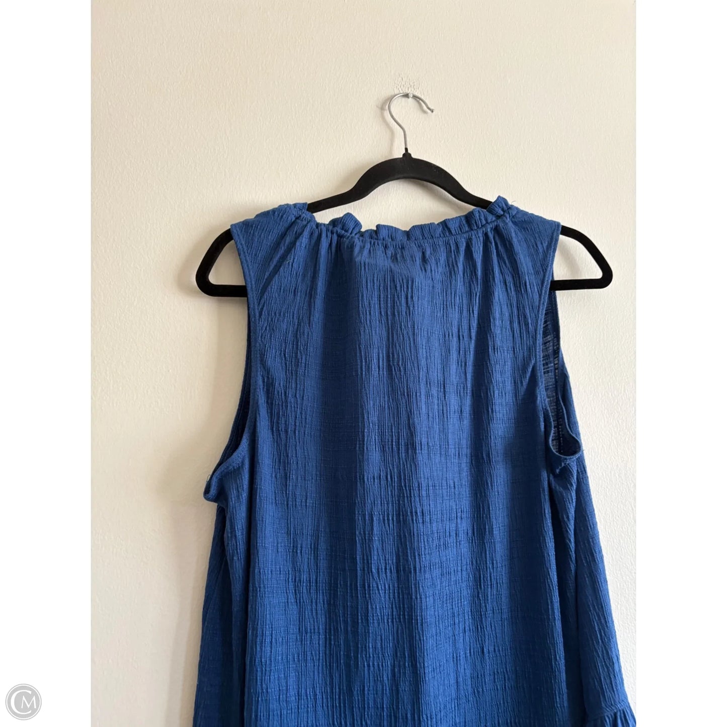 Dress Casual Maxi By Max Studio In Blue, Size: L