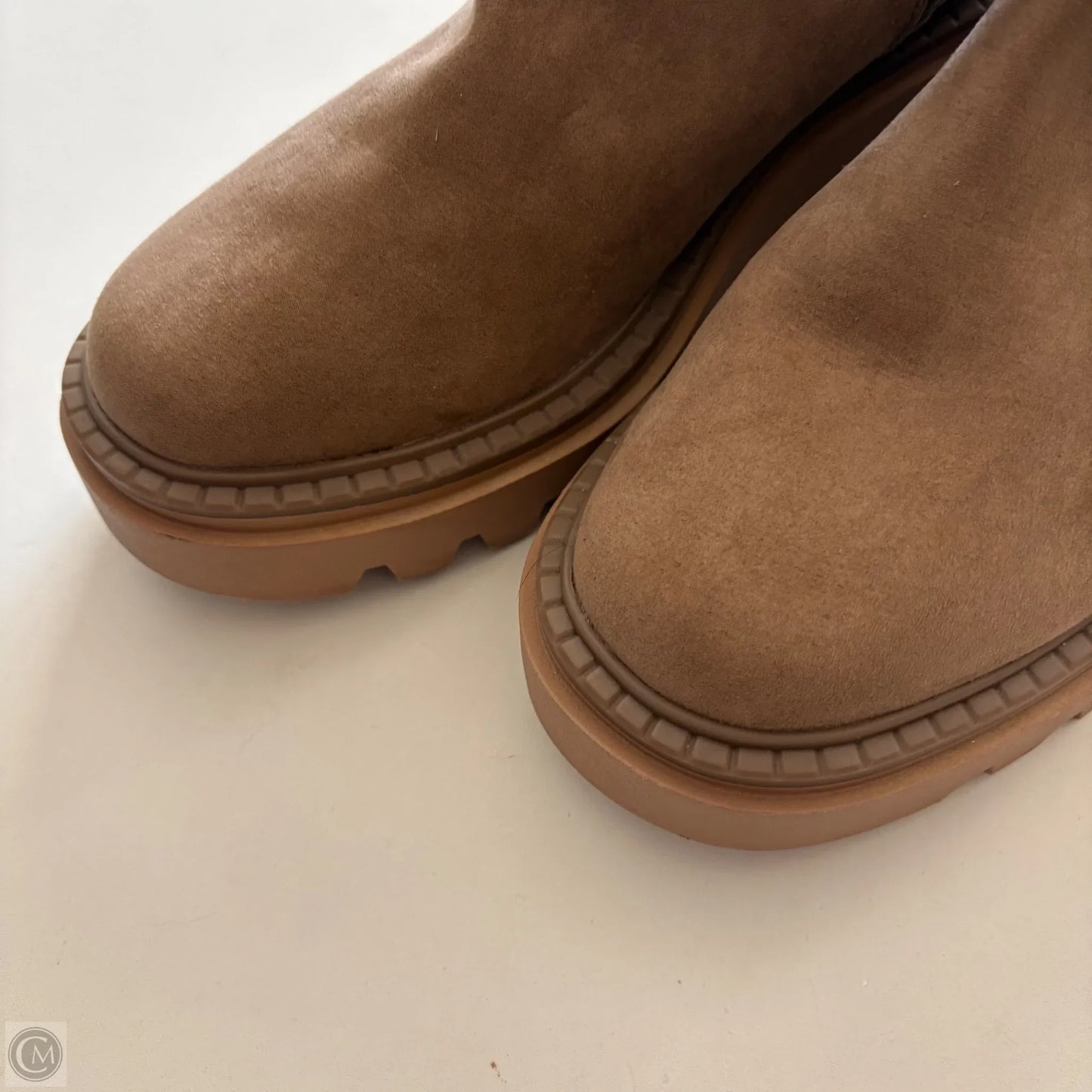 Boots Ankle Heels By Universal Thread In Brown, Size: 10