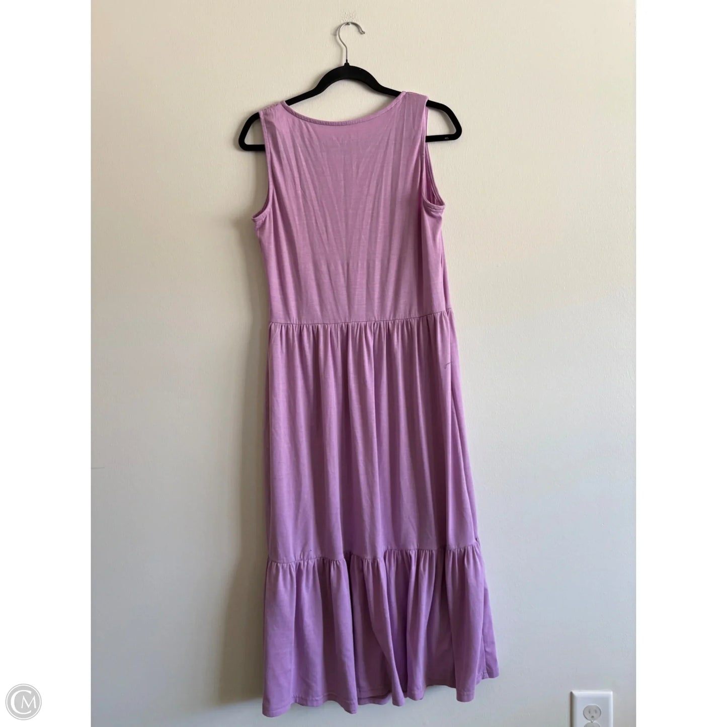 Dress Casual Maxi By Chadwicks In Purple, Size: M