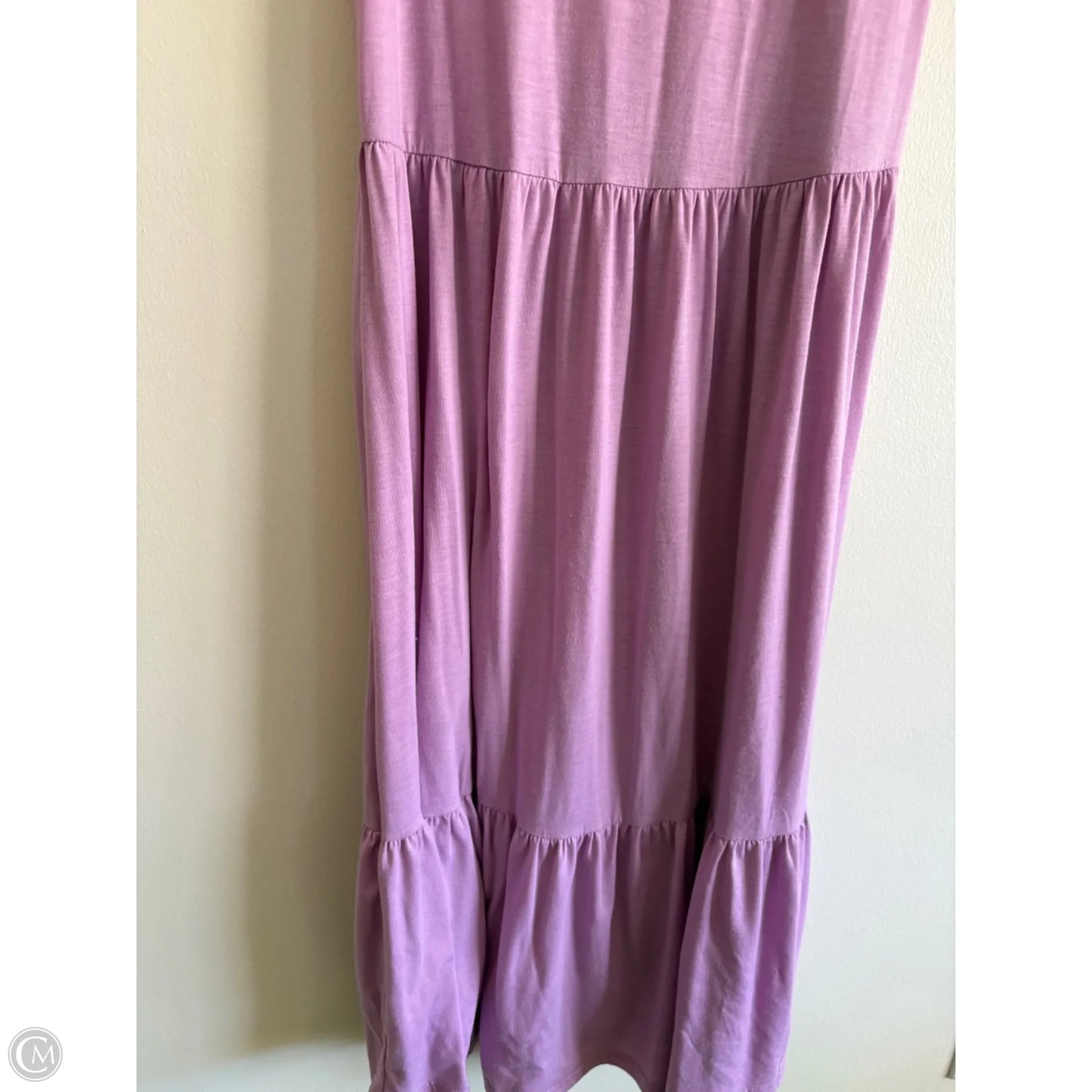 Dress Casual Maxi By Chadwicks In Purple, Size: M