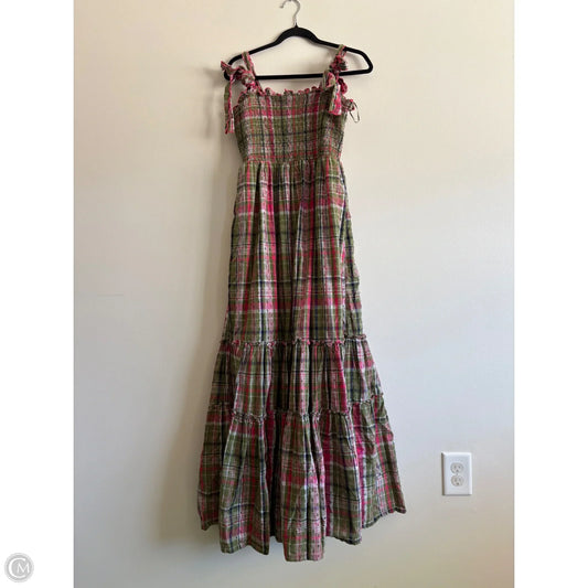 Dress Casual Maxi By Crown And Ivy In Plaid Pattern, Size: M