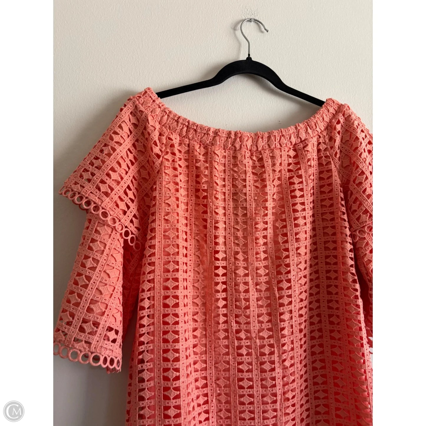 Dress Work By Pink Lily In Orange, Size: M