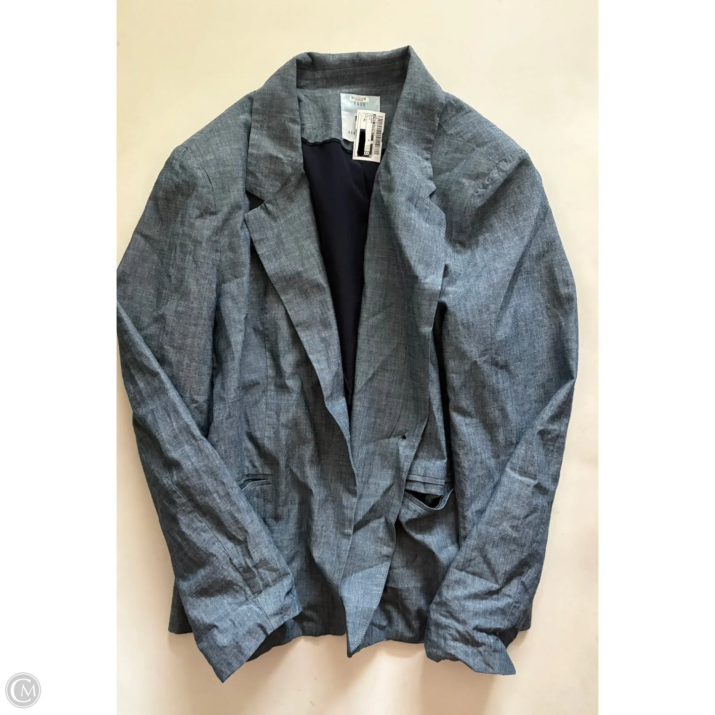 Blazer By Free Assembly In Blue, Size: Xl