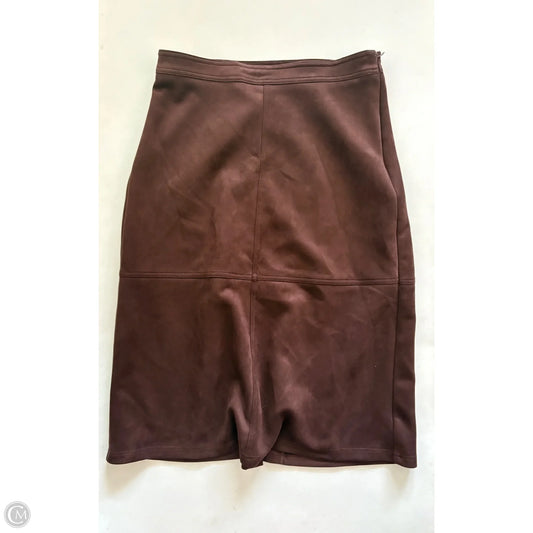 Skirt Midi By A New Day In Brown, Size: 10
