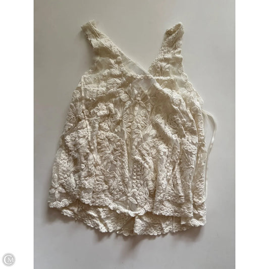 Tank Top By Nobee In Cream, Size: M