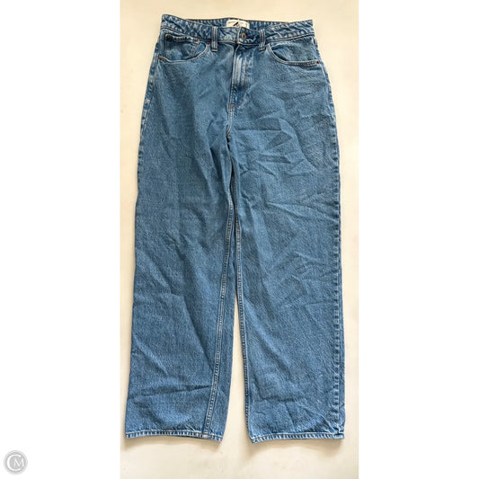 Jeans Wide Leg By Abercrombie And Fitch In Blue, Size: 8