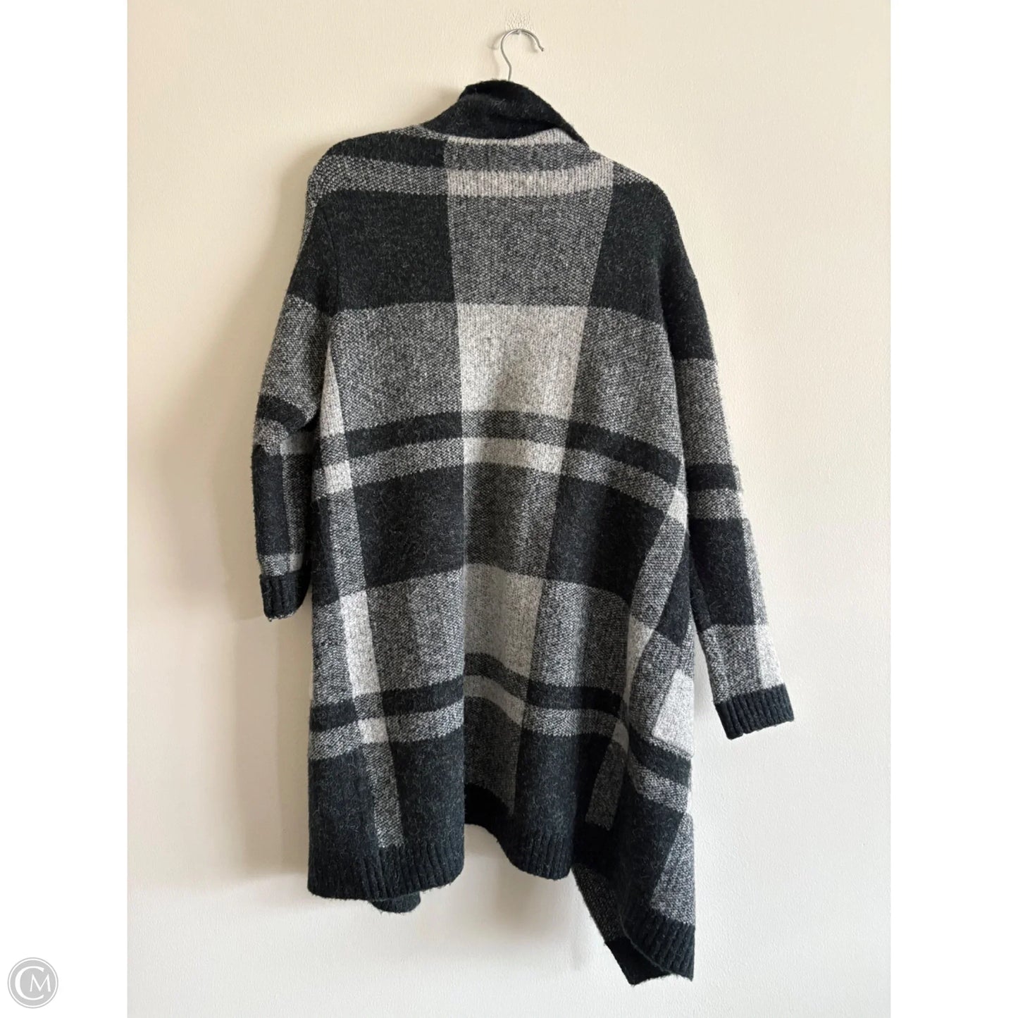 Sweater Cardigan By Anama In Grey, Size: M