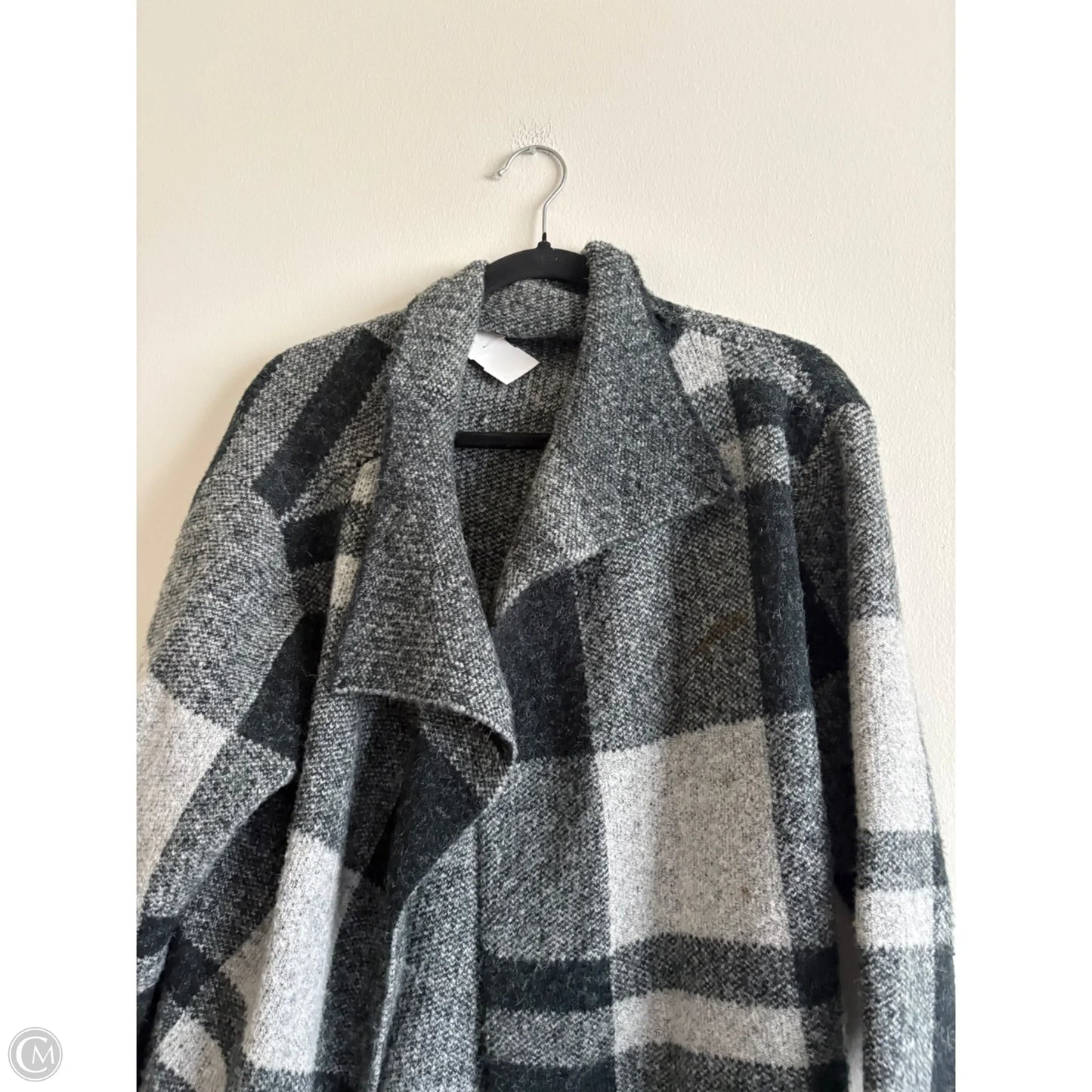 Sweater Cardigan By Anama In Grey, Size: M