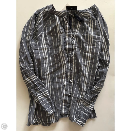 Top Long Sleeve By Lane Bryant In Striped Pattern, Size: 2x