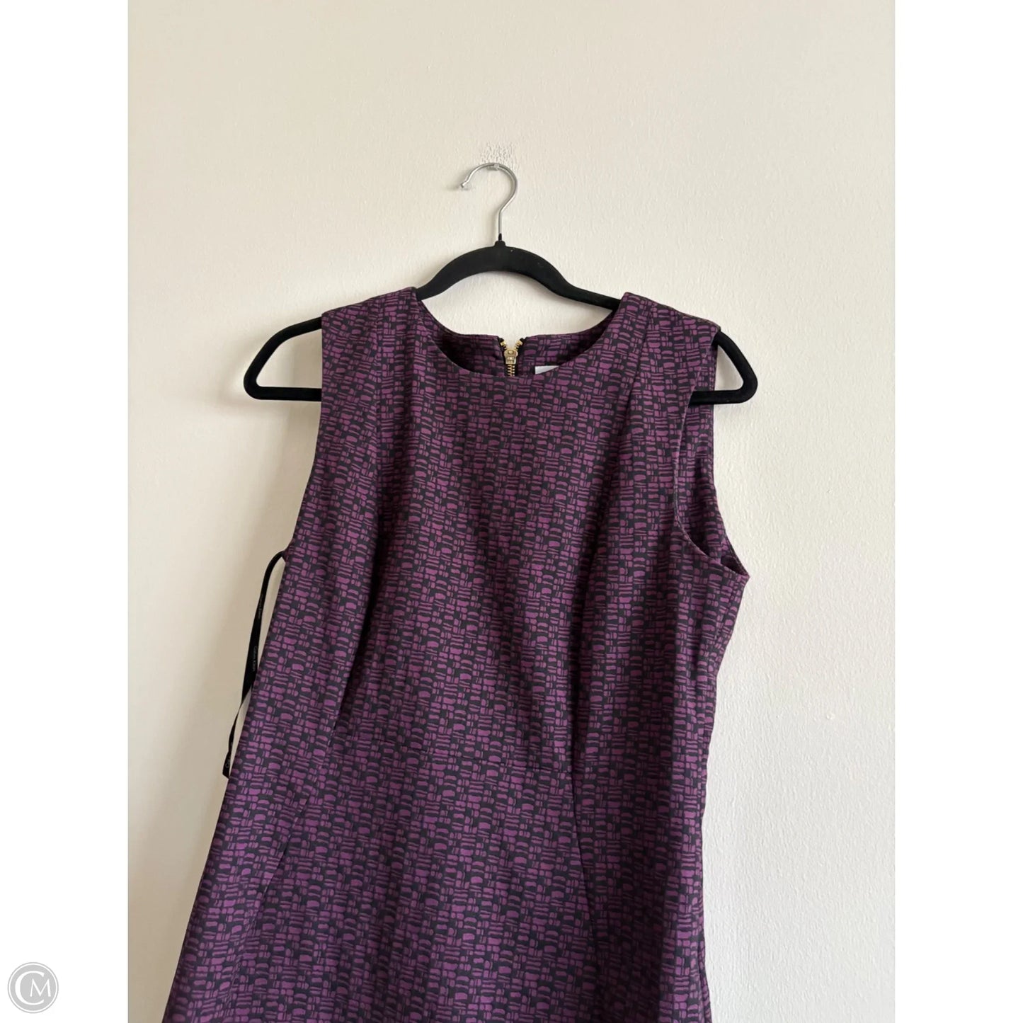 Dress Work By Calvin Klein In Purple, Size: 10