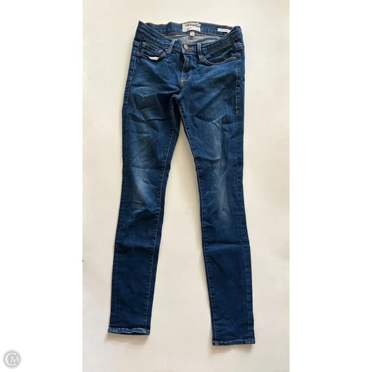 Jeans Skinny By Frame In Blue, Size: 2