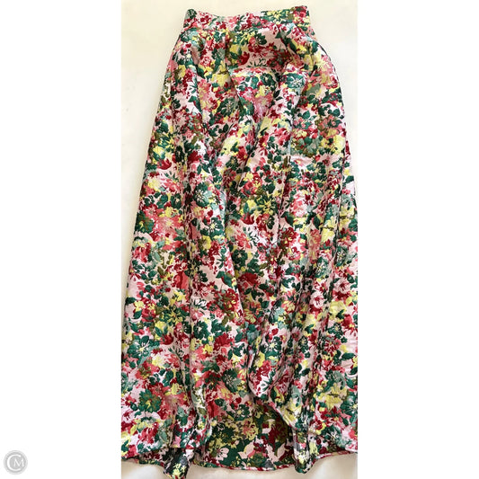 Skirt Maxi By Abbey Glass In Floral Print, Size: S