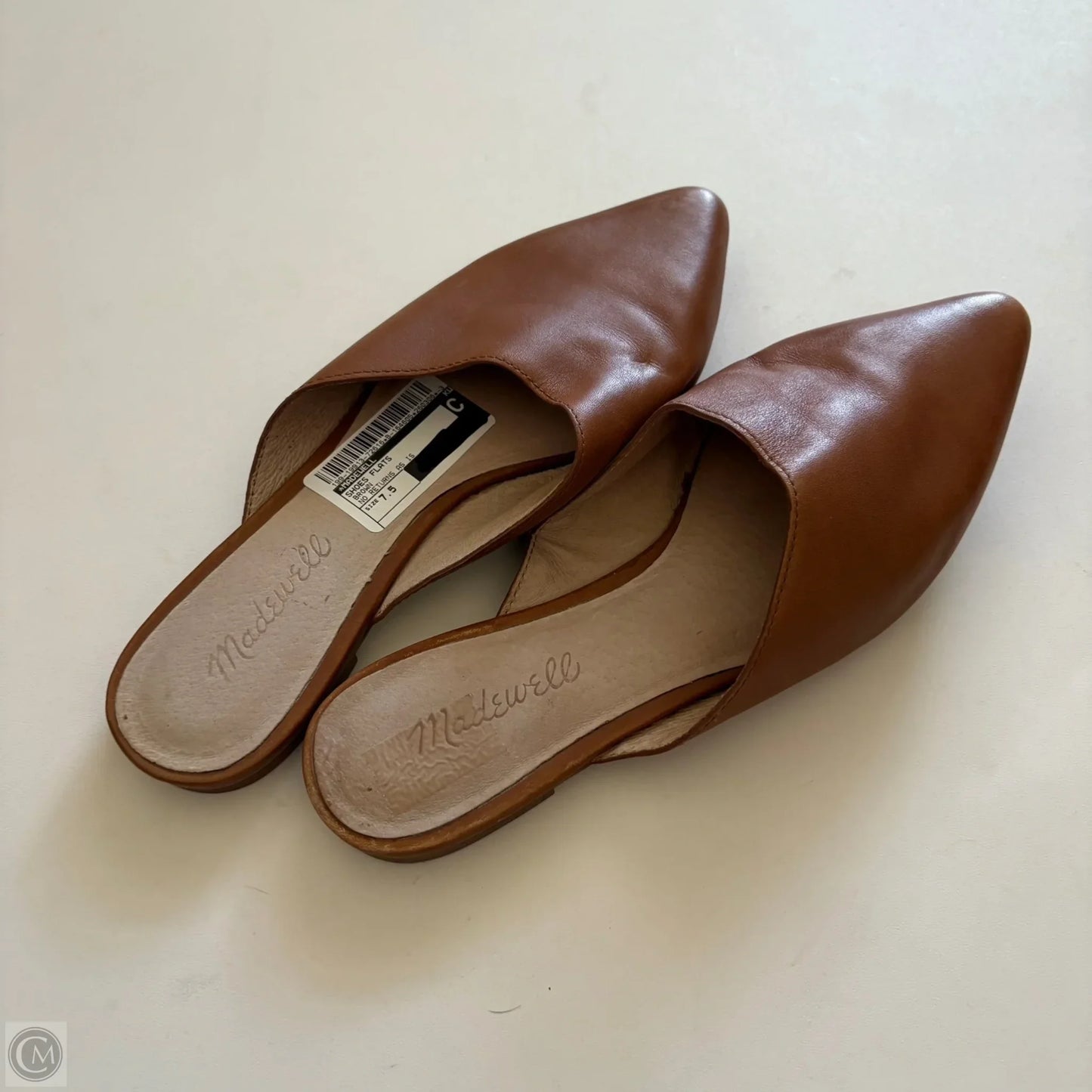 Shoes Flats By Madewell In Brown, Size: 7.5