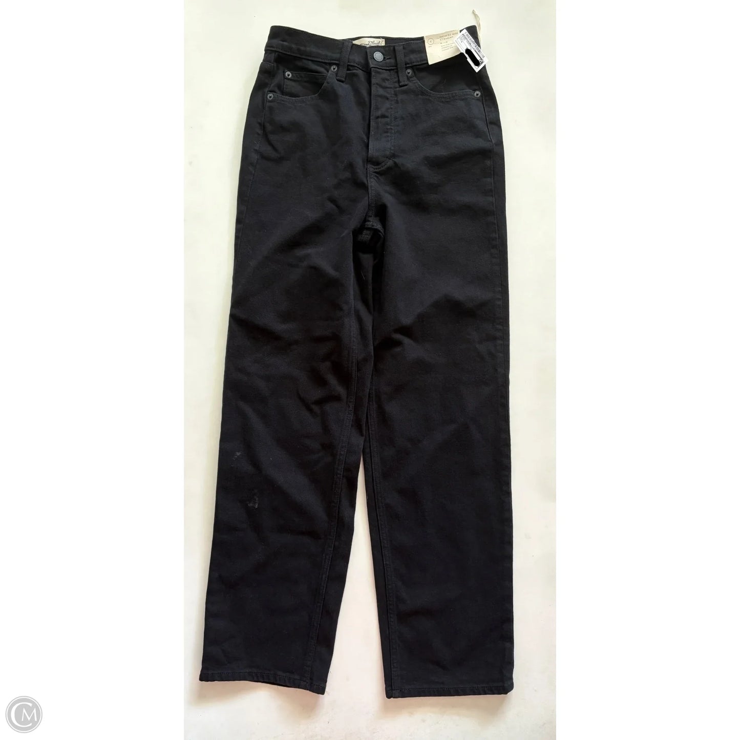 Jeans Straight By Universal Thread In Black, Size: 4