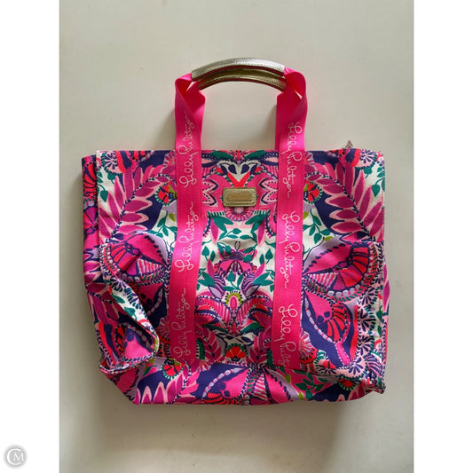 Tote Designer By Lilly Pulitzer, Size: Large