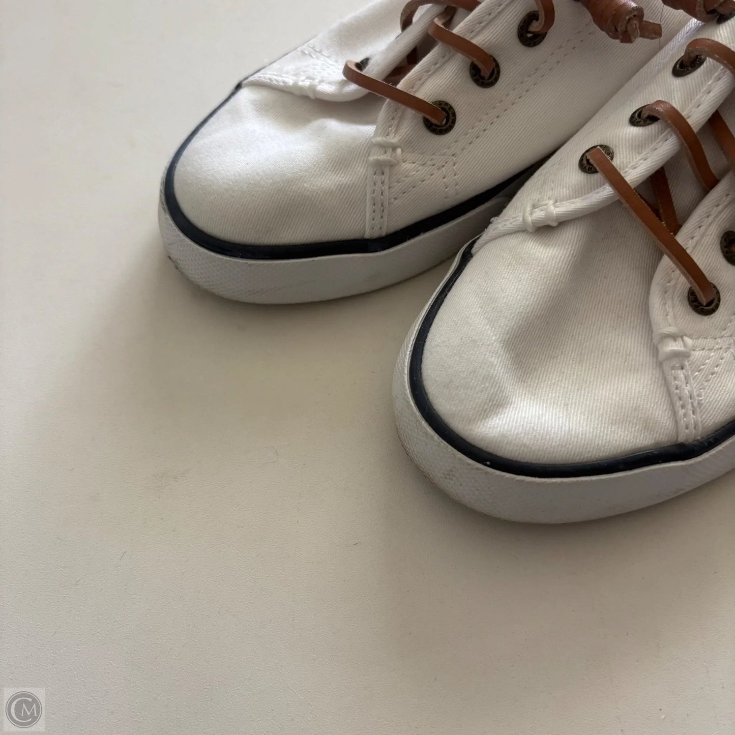Shoes Sneakers By Sperry In White, Size: 8
