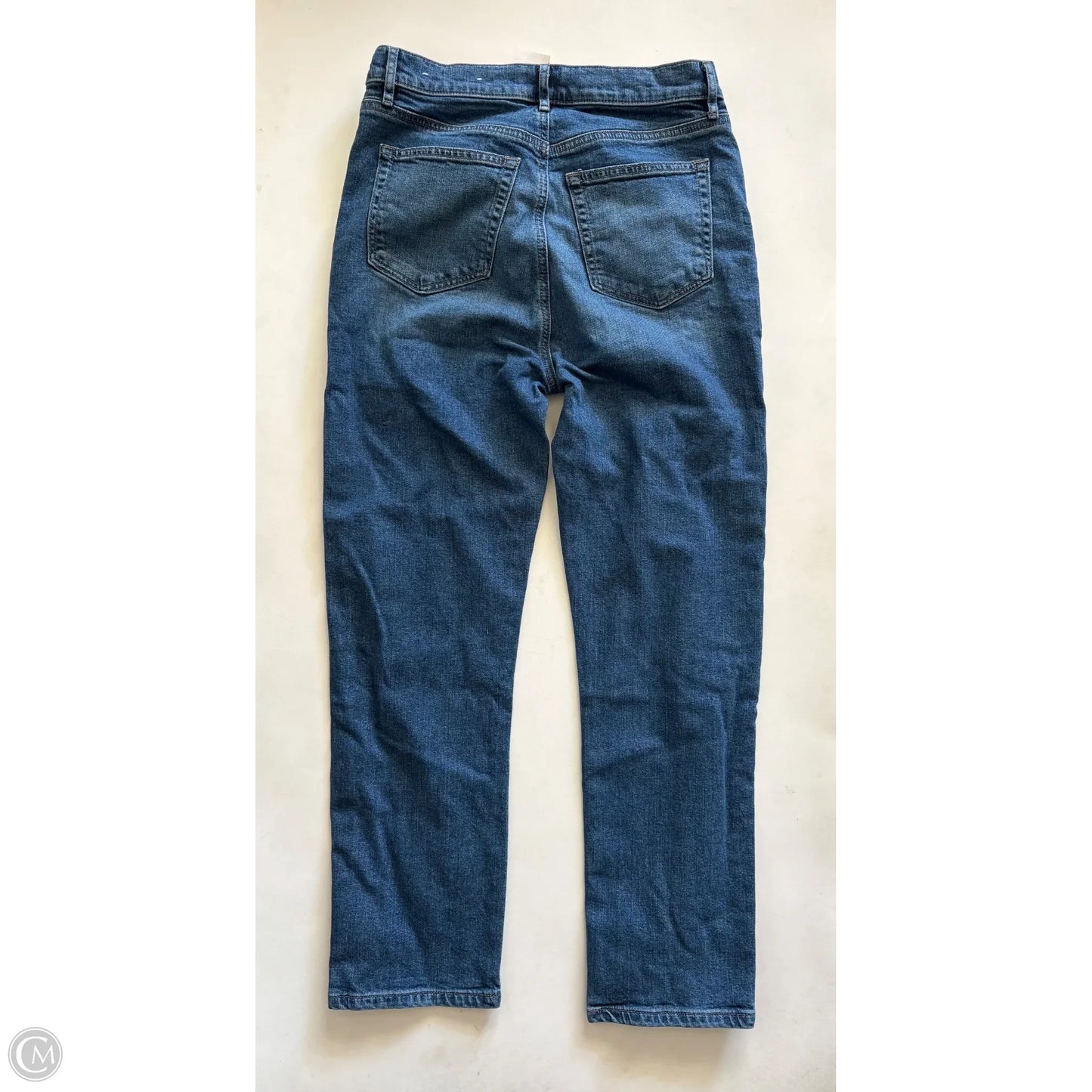 Jeans Straight By Loft In Blue, Size: 4