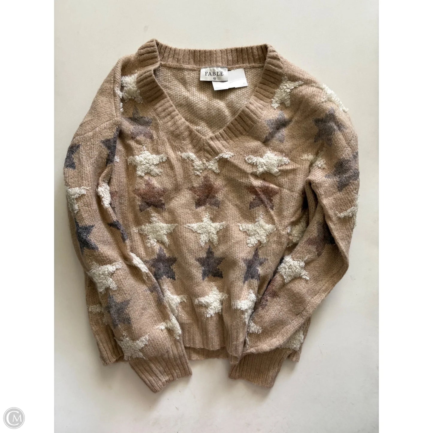 Sweater By Fable In Tan, Size: M